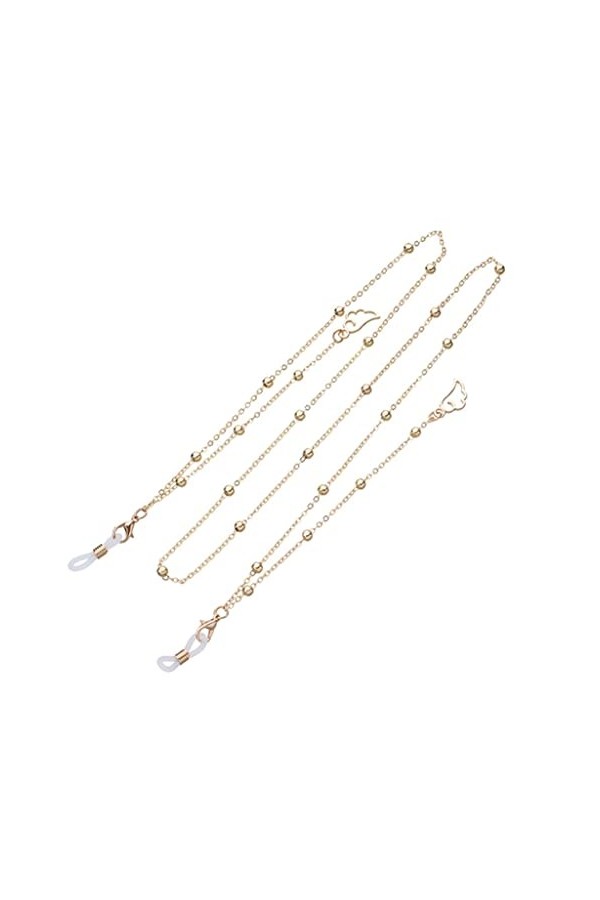 Sangle de Lunettes Lunettes de Lecture Chaîne Suspendue Lunettes de Soleil à la Mode Porte-Lunettes Cordon de Cou Lunettes Sl