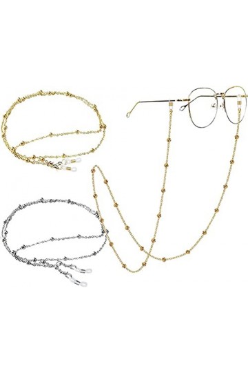 DSFEN pièces chaîne de Lunettes Sangle de Lunettes Lunettes chaîne Support lanière Sangle de Lunettes pour Femmes Filles Homm