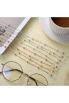 DSFEN pièces chaîne de Lunettes Sangle de Lunettes Lunettes chaîne Support lanière Sangle de Lunettes pour Femmes Filles Homm