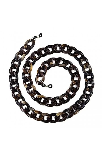 HAOLI Porte-chaîne de Lunettes pour Femmes Chaîne Acrylique Lanyard Lunettes de Mode Strap Lunettes de Soleil Cordons Accesso