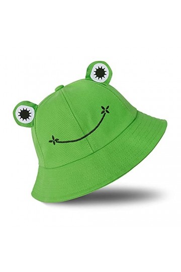 Bob Grenouille, Chapeau de Soleil en Coton pour Femme Homme, Bob Ricard Chapeau de Pêcheur en Coton Pliable, Chapeau de pêche