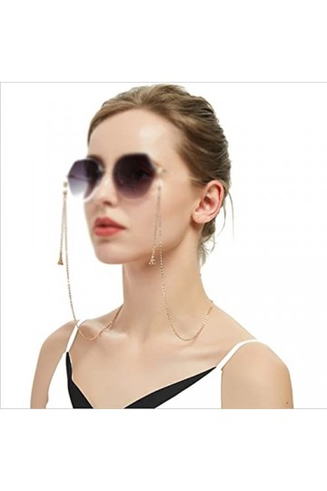 LEIGE Cordes de pendentif de la tour de fer Lecture de lunettes Chaîne Mode Femmes Lunettes de soleil Accessoires Lanière de 