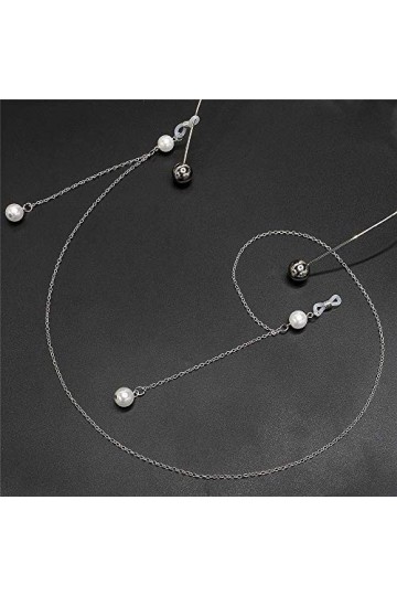 YANJ Chaîne de Lunettes Collier de chaîne de Lunettes Cordon de retenue pour Femmes Lunettes de Vue Lunettes de Soleil Chaîne