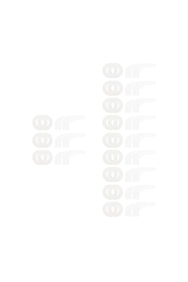 Housoutil 800 Pièces Ensembles De Montures De Lunettes Montures De Lunettes Claires Lunettes Circulaires Sangle De Retenue De