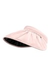 Ecroon Casquettes visières Anti-UV Chapeau Chapeaux dété Pliable pour Femme avec visière Pare-Soleil Large Bord Pliable