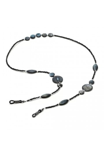 Sweden Chaîne de lunettes, chaîne suspendue au cou féminin, chaîne de corde à pendentif décorative