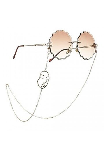 TKFDC Lanière pour lunettes lunettes lunettes lunettes de soleil Sunglasses Cordes Casual Lunettes Accessoires Color : A, Si