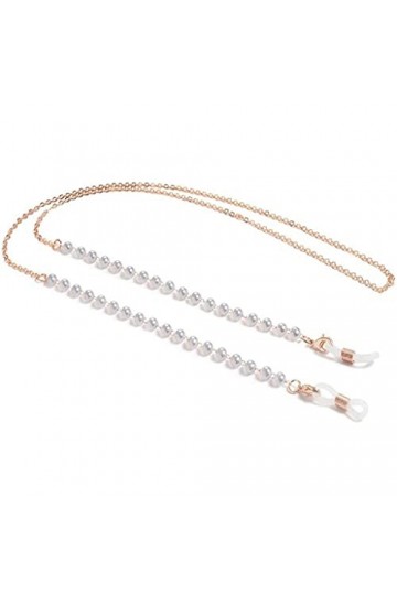 HOUKAI Perle Black Perle Lunettes Lecture Lunettes Lunettes de Soleil Sanging Chaîne Lunettes de Soleil Spectacles Titulaire 