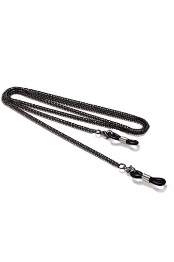 Chaînes de lunettes Cordons de chaîne plate à double os Chaîne de lunettes de lecture Femme Accessoires de lunettes de soleil