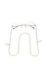 HAOLI Chaîne de Lunettes pour Femmes Tassel Perle Lanière Lunettes Sangle Lunettes de Soleil Cordons Lunettes décontractées A