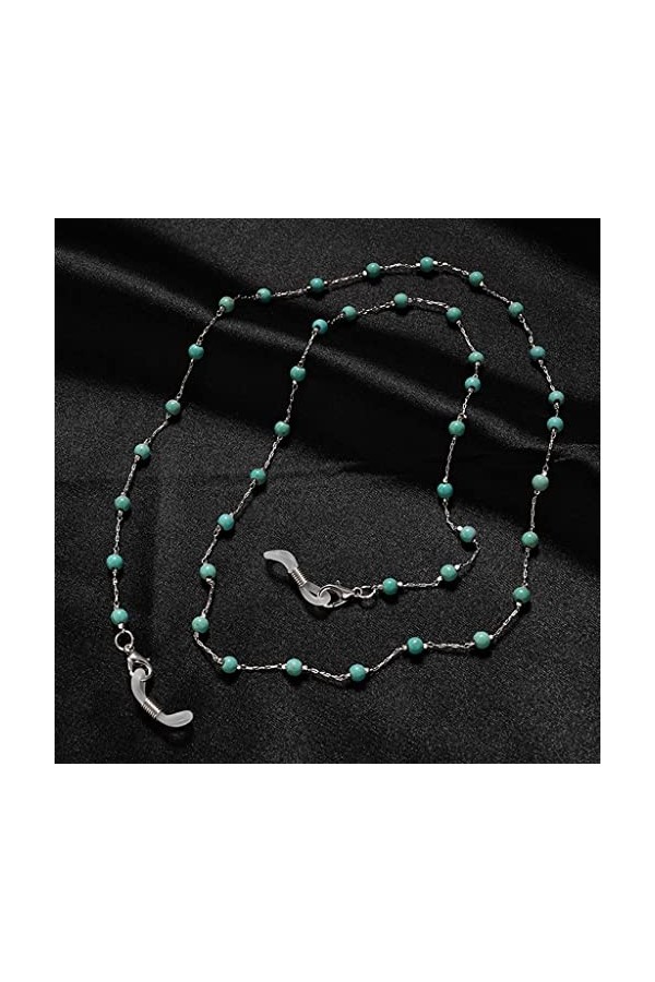 GJRFYJ Chaînes de lunettes de soleil for femmes breloques en métal lunettes lanière collier porte-lunettes sangle cordon lune