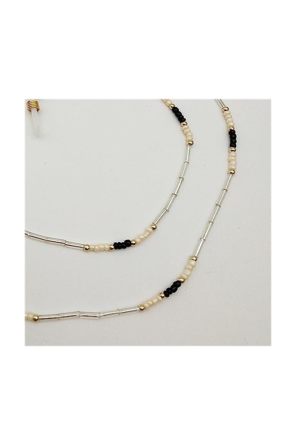 DOUBAO Collier de Lunettes de chaîne de Masque de Femmes colorées