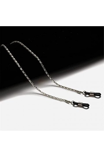 Chaînes de lunettes Chaîne creuse en métal Chaîne de lunettes de lecture Style ethnique Lanière Sangles de maintien Cordons A