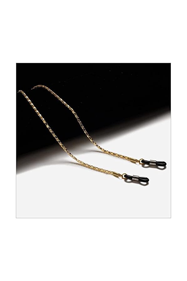 Chaînes de lunettes Chaîne creuse en métal Chaîne de lunettes de lecture Style ethnique Lanière Sangles de maintien Cordons A