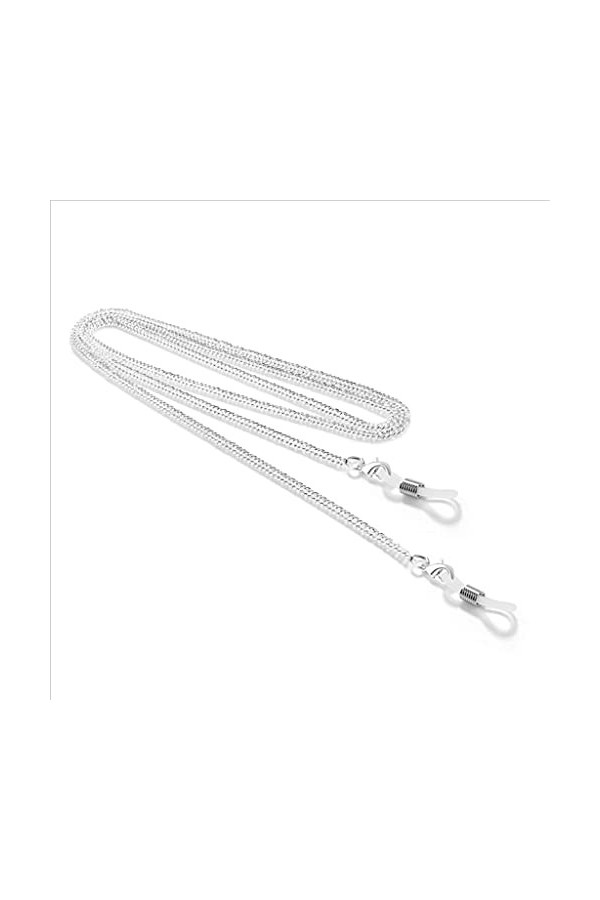 LLLY Chaîne De Lunettes Cordons de chaîne Plate à Double os Lecture de Lunettes Chaîne Femmes Lunettes de Soleil Accessoires 