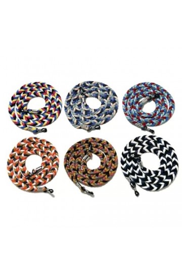 Sweden Chaîne de lunettes Lunettes anti-chute Lunettes de soleil Color : Colorful, Size : 70cm 