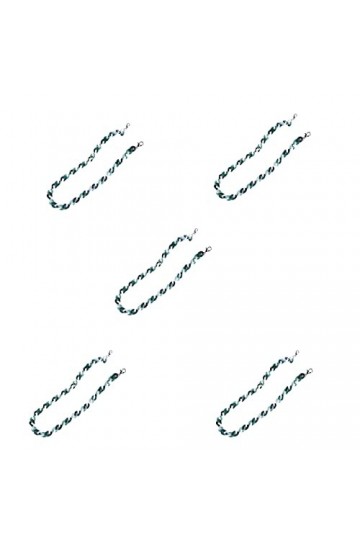 5 morceaux de chaîne for les yeux en fibre acrylique, mode moderne, petite et exquise, solide et ne tombe pas, imperméable n