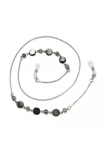 OQHAIR Lunettes de lecture Chaîne Chic Shell Perles Femmes Longe Titulaire Sangle Lunettes De Soleil Bijoux Corde Lunettes De