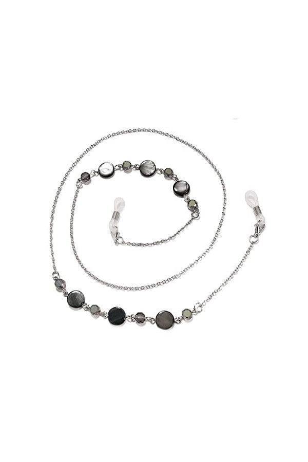 OQHAIR Lunettes de lecture Chaîne Chic Shell Perles Femmes Longe Titulaire Sangle Lunettes De Soleil Bijoux Corde Lunettes De