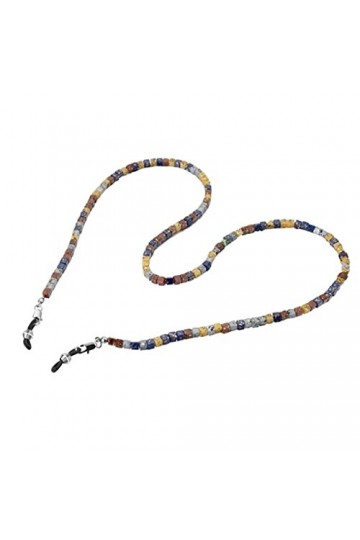 MINDONG HZH Böhmen mehrfarbige Steinschnüre Lesebrille Kette Frauen Sonnenbrille Zubehör Lanyard Hold-Träger couleur : A, ta