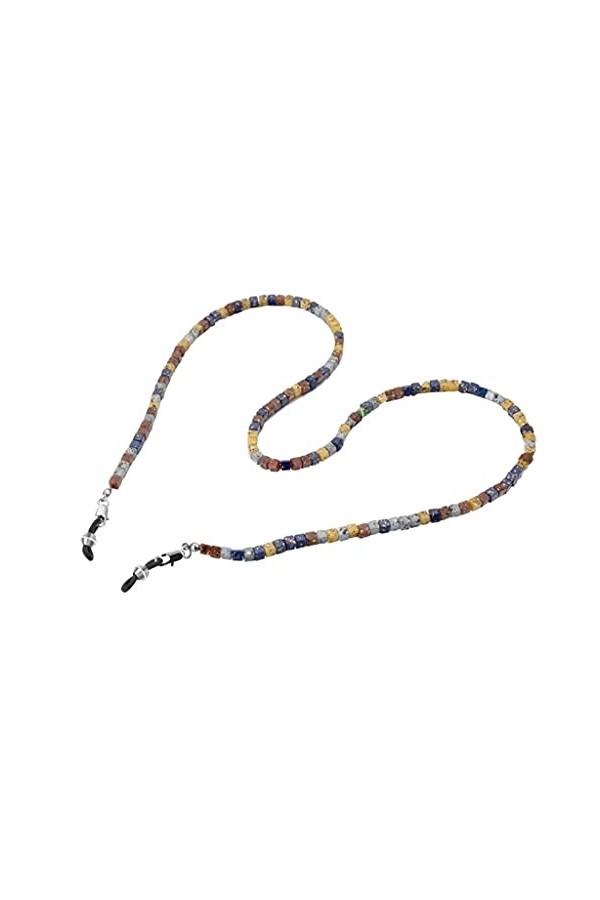 MINDONG HZH Böhmen mehrfarbige Steinschnüre Lesebrille Kette Frauen Sonnenbrille Zubehör Lanyard Hold-Träger couleur : A, ta
