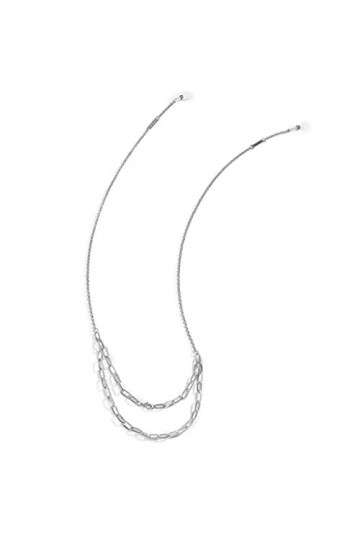 GJRFYJ Collier métallique Chaînes de lunettes pour femme Lanière Col Sangle Sunglasses Chaînes Bijoux Color : B, Size : Leng