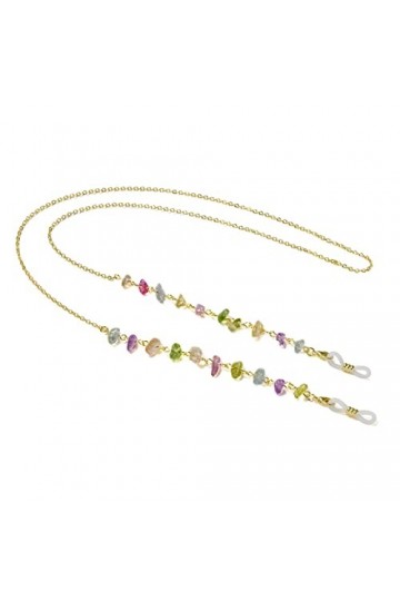 Cordon de lunettes en perles de cristal chaîne de lunettes pour femmes cordon de lunettes lunettes de soleil chaînes de chaîn