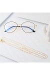 Chaîne de lunettes Chaîne antidérapante Lunettes en métal Sangles de lunettes de soleil Cordons de chaîne Sangle de lunettes 