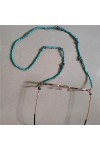 OQHAIR Chaîne de lunettes Porte-lunettes de soleil Courroie de cou Corde Collier Pendentif Lunettes Lunettes Cordon Cordon D