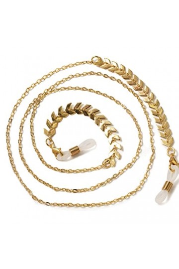 OQHAIR Porte-sangle Collier de lanière de lunettes de soleil Accrochez-vous au cou Lunettes Femmes Hommes Chaîne de lunettes 