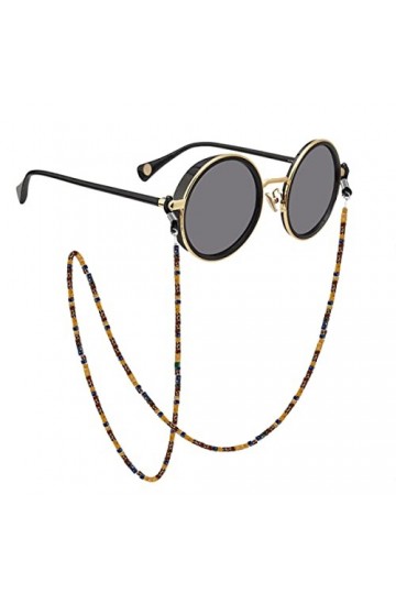 FIDDAA Chaîne de Lunettes de Soleil Chaîne de Lunettes de Soleil Mode Masque perlé Chaîne de lanière Chaîne de Support de Mas