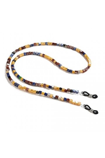 FIDDAA Chaîne de Lunettes de Soleil Chaîne de Lunettes de Soleil Mode Masque perlé Chaîne de lanière Chaîne de Support de Mas