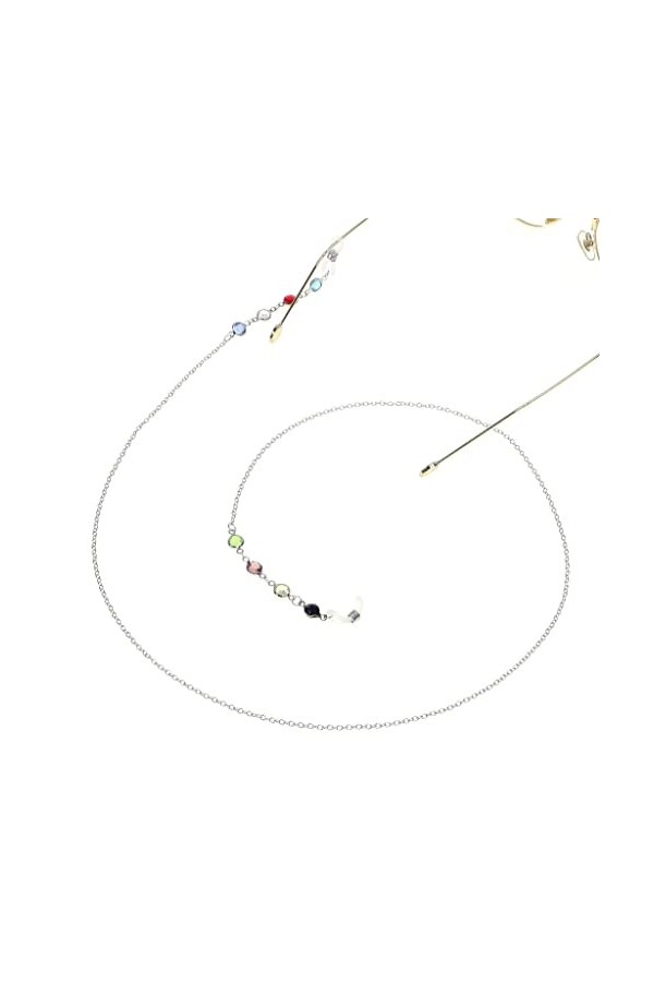 LIUZH Chaîne de lunettes de soleil chaîne de lunettes de soleil style universitaire cordon de lunettes couleur : D, taille :