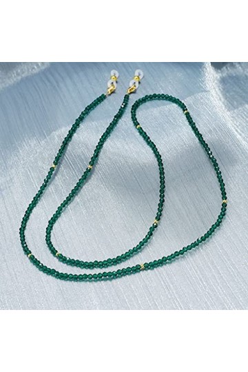 Générique Collier chaîne de Lunettes pour Femme - Lanière de Lunettes de Soleil en Perles acryliques Autour du Cou Couleur :