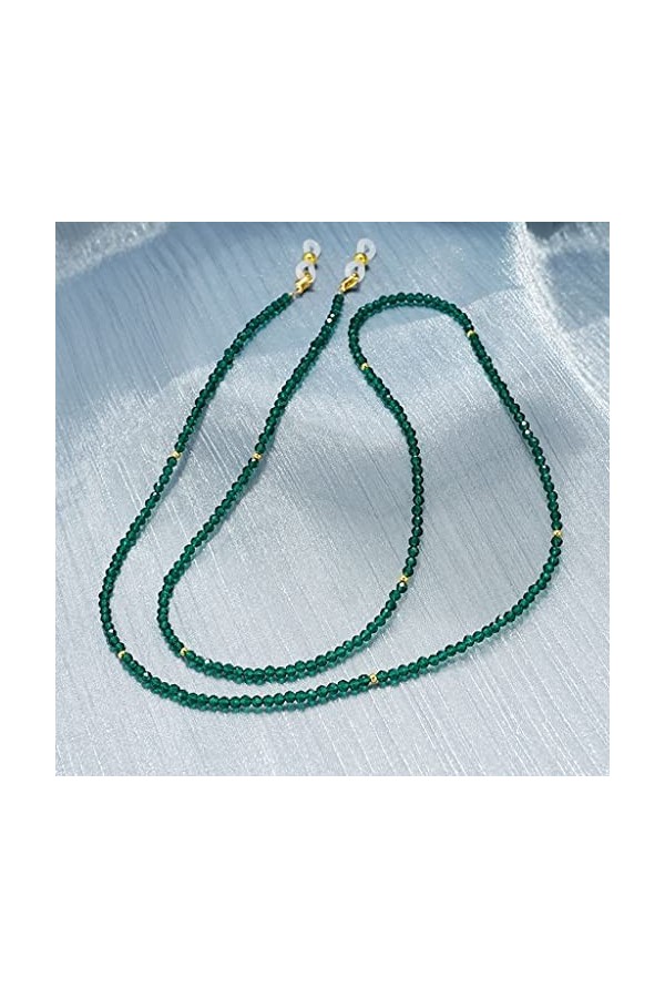 Générique Collier chaîne de Lunettes pour Femme - Lanière de Lunettes de Soleil en Perles acryliques Autour du Cou Couleur :