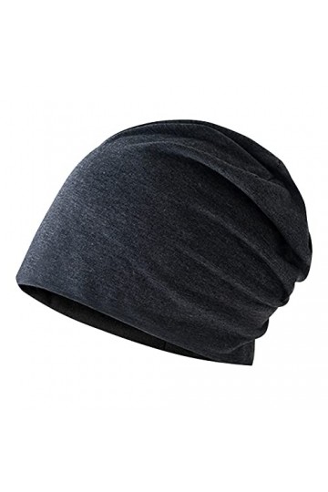 MenYiYDS - Casquettes Hommes Femmes mince Slouch Bonnet couvre-chef pour le sport, la chimiothérapie, la perte de cheveux, so