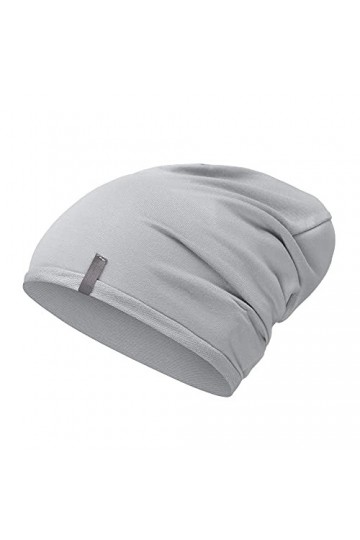 Mikos Bonnet Doux en Bambou ||| Bonnet pour Femme, Homme, Enfant Fille garçon ||| Été Automne Printemps Longue Slouch Beanie 