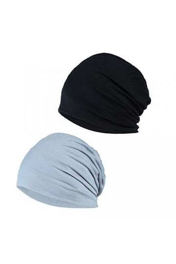 YOFASEN Bonnet Slouchy - Cancer Chimio Casquette en Coton Turban Chapeau Extensible Musulman Foulard pour Femmes Hommes Paque
