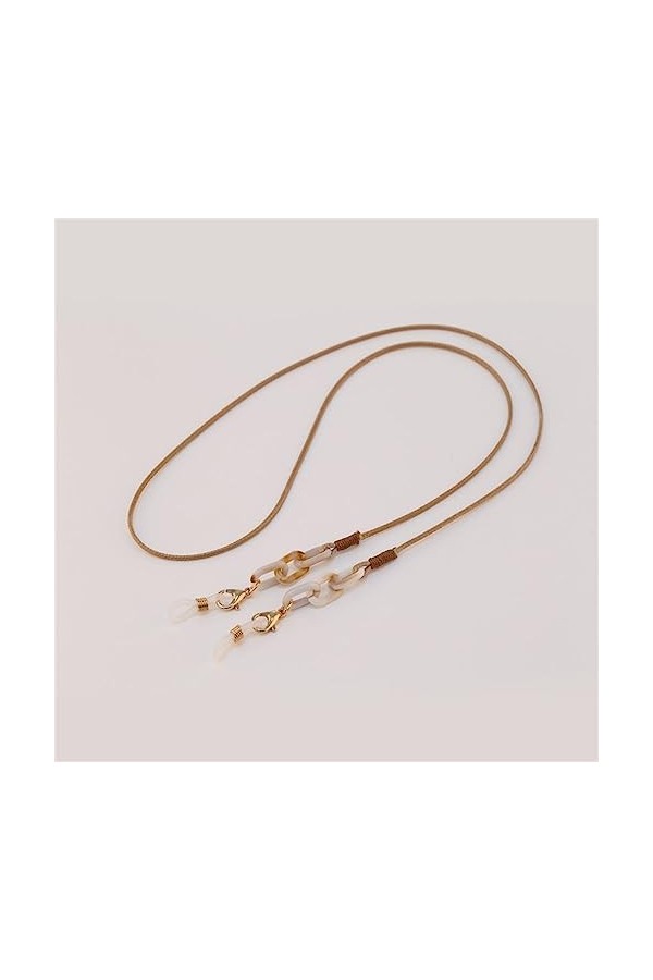 ZLXDPBF Chaîne à Lunettes Boucle en Forme de U Accessoires for Femmes Color : D, Size : 73.5cm 