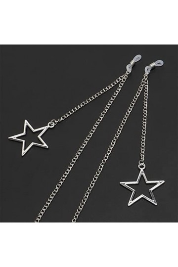 SUNMME Corde de Lunettes de chaîne de Verres de Perles de Riz de Couleur mélangée de chaîne Faite à la Main de Mode