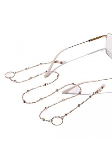 Or Losange Géométrie Perlé Lunettes Chaîne Lunettes Corde Lunettes Chaîne D Talla ?nica 