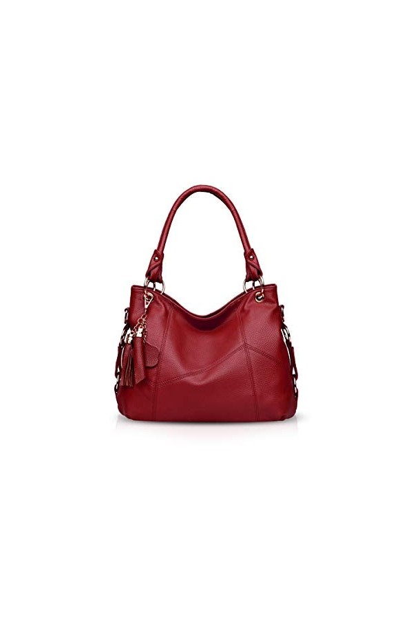 NICOLE & DORIS Sac à Main Femme Grand Mode Sac Epaule Sac à Bandoulière en Cuir Sac Cabas Fourre-Tout Shopping Voyage avec de