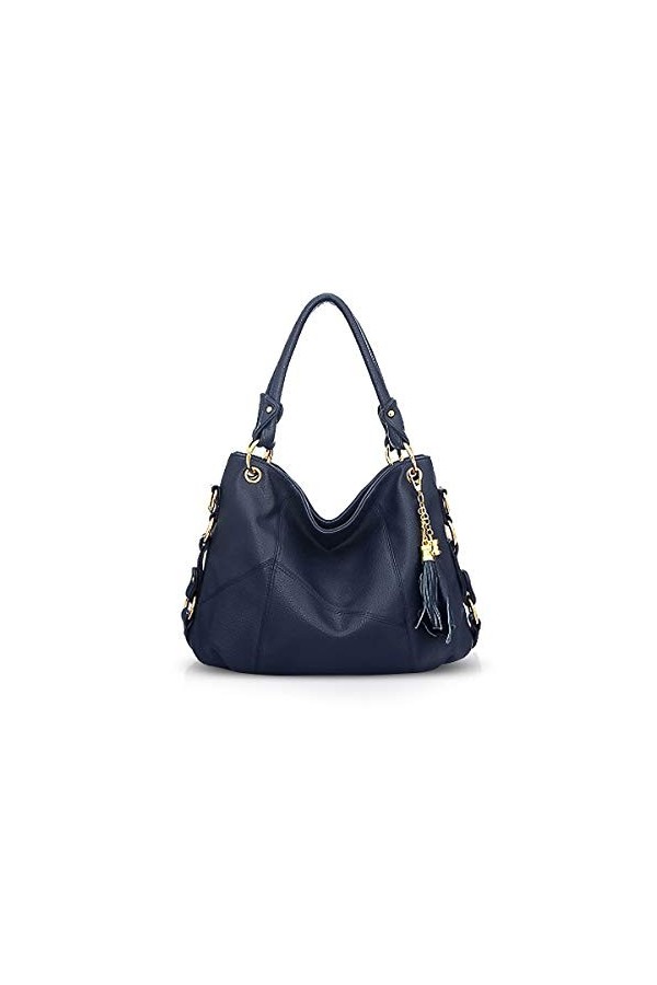 NICOLE & DORIS Sac à Main Femme Grand Mode Sac Epaule Sac à Bandoulière en Cuir Sac Cabas Fourre-Tout Shopping Voyage avec de