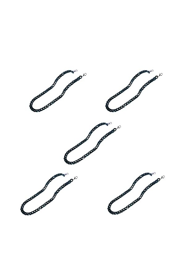 SBTRKT 5 morceaux de chaînes en fibre acrylique, robustes, antidérapantes, corrosives, petites et délicates, imperméables, ad