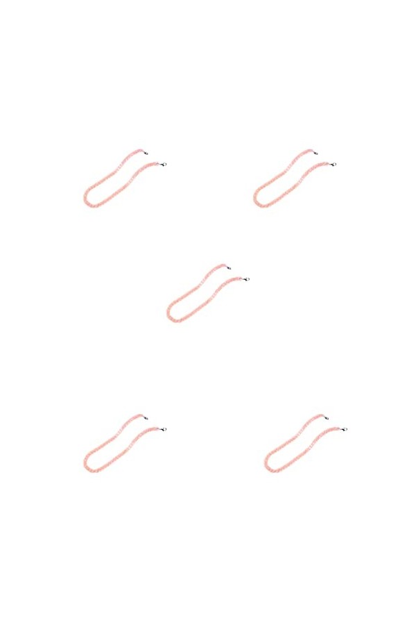 5 morceaux de chaîne for les yeux en fibre acrylique, antidérapante, anticorrosion, petite et exquise, solide et ne tombe pas