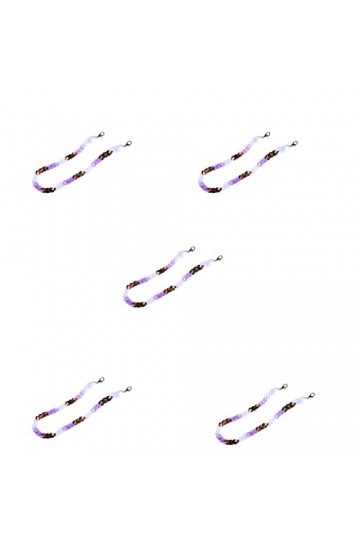 5 morceaux de chaîne for les yeux en fibre acrylique, robuste, antidérapante, anticorrosion, petite et exquise, solide et ne 