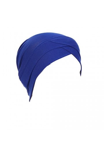 SJTJSPX Bonnet Turban Femme Chapeau Musulman ÉLastique Bonnet de Nuit Croisé Bonnet Chimio Casquette de Perte de Cheveux Canc