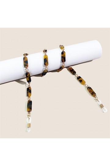 ZLXDPBF Panneau dacide acétique Acrylique Anti Perte Lunettes Suspendus Corde Masque Chaîne Lunettes Chaîne Color : D, Size