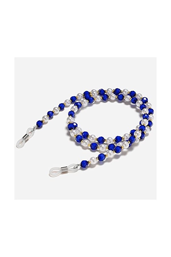 LLLY Chaîne De Lunettes Perles de Sept Couleurs Lanyard Lanyard Lanyard Lunettes Sangle Lunettes de Soleil Cordes Casual Lune