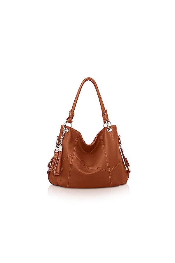 NICOLE & DORIS Sac à Main Femme Grand Mode Sac Epaule Sac à Bandoulière en Cuir Sac Cabas Fourre-Tout Shopping Voyage avec de